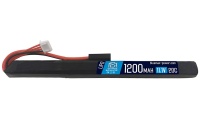 Аккумулятор 11.1V 1200mah 20С (Li-Po) stick АК под крышку 17*17*185 mm (BlueMax)