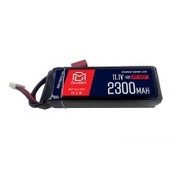 Аккумулятор 11.1V 2300mah (Li-Po) 40С 34*21*103 мм T-разъем (BlueMax)