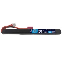 Аккумулятор 11.1V 1200mah (Li-Po) 20C AK stick 14.5*14*185 mm T-разъем (BlueMax)