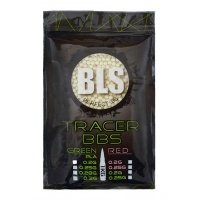 Шары BLS 0,28 Tracer Green 1кг (3500 шт.) страйкбол (airsoft)