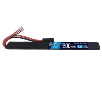 Аккумулятор 7.4V 1200mah (Li-Po) 20C slim AK stick 11.5*17*185 мм, AK под крышку (BlueMax)