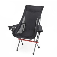 Кресло туристическое ADR Moon Chair Large с подлокотниками, Black