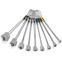 Закладки Rock Empire ALU NUTS SET