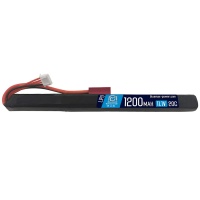 Аккумулятор 11.1V 1200mah (Li-Po) 20C AK Ultra-Thin stick 14*17*185 mm T-разъем (BlueMax)