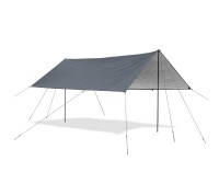 Тент ADR 3x3 со стойками (silver/grey)