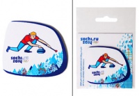 Магнит Сочи виниловый "Конькобежец" СР005 - Магазин снаряжения для активного отдыха «Адреналин спорт».