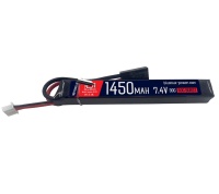 Аккумулятор 7.4V 1450mah (Li-Po) 30С AK-серия под крышку 115*16,5*15 мм (BlueMax)23