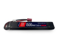 Аккумулятор 7.4V 1500mah (Li-Po) 40C AK 20*18*122 mm T-разъем (BlueMax)