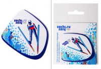 Магнит Сочи виниловый "Прыжки с трамплина" СР003 - Магазин снаряжения для активного отдыха «Адреналин спорт».