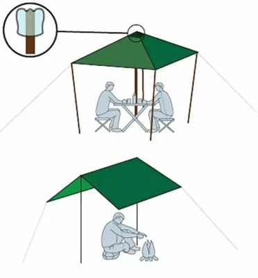 Тент Alexika AWNING 3 X 3,2 green 9180.330127