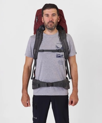 Рюкзак RedFox Makalu 85 V5 (бордовый/кирпич)22