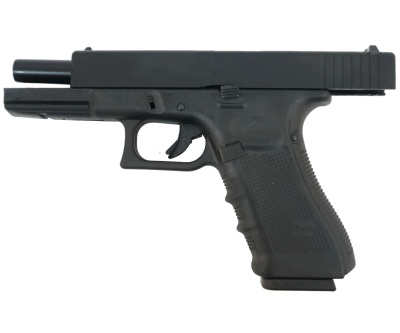Модель пистолета WE Glock-17 gen4 WE-G001B-BK металл Black