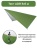 Тент ADR 3x5 (silver/green Тент ADR 3x5 (silver/green