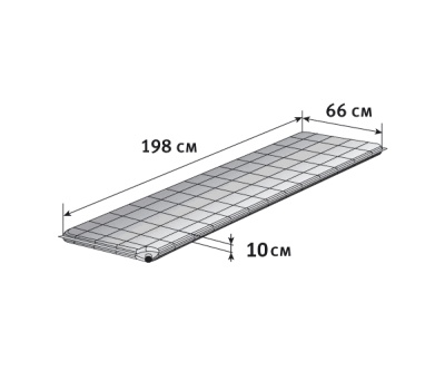 Коврик Alexika COMFORT PLUS olive 9362.00073