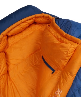 Спальный мешок RedFox Yeti -40C (Long, деним/оранж) левый29