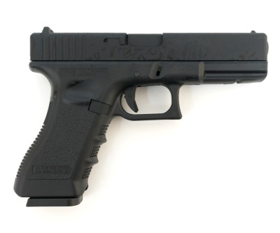 Модель пистолета (KJW) GLOCK G17 GAS Black
