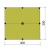 Тент Bask CANOPY 3х3 V3 (св.оливковый)22 Тент Bask CANOPY 3х3 V3 (св.оливковый)22