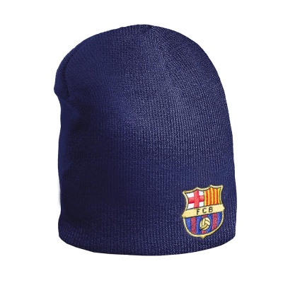 Шапка Barcelona вязаная синяя 115125 - Магазин снаряжения для активного отдыха «Адреналин спорт».