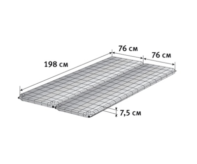 Коврик Alexika DOUBLE COMFORT pine green 9354.75917