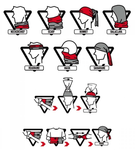 Бандана Buff Polar Jungfrau Grey22