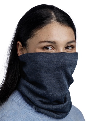 Бандана Buff Heavyweight Merino Wool Solid Indigo23