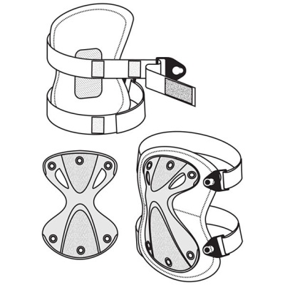 Тактические наколенники и налокотники ADR Olive241
