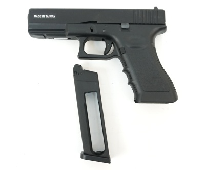 Модель пистолета (KJW) GLOCK G17 CO2 Black