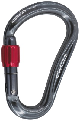 Карабин CAMP Atom Lock, Gun metal