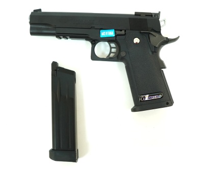Модель пистолета (WE) COLT M1911 HI-CAPA 5.1 металл Black