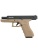 Модель пистолета KJW KP-18.CO2 G18 Glock GBB Tan