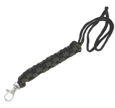 Темляк с карабином (Geoline Survival) Green&black