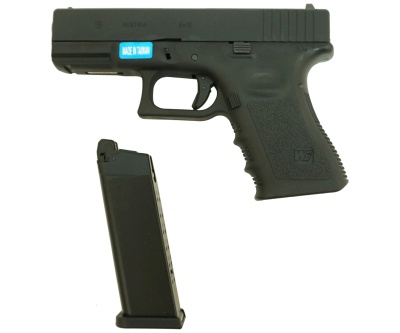 Модель пистолета WE GLOCK G19 Black