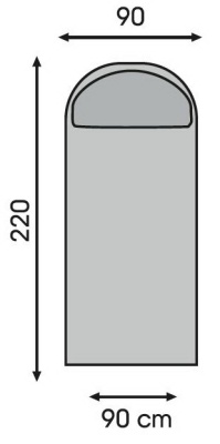 Вкладыш Talberg SHEET LINER TRAVEL в спальник-одеяло2