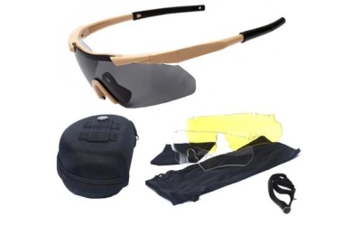 Очки 5.11 реплика 3 сменные линзы Tan