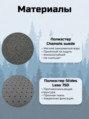 Ковер ADR WarmMat 5 (180х60х5см) grey03