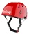 Каска RedFox Combi (красный) Каска RedFox Combi (красный)