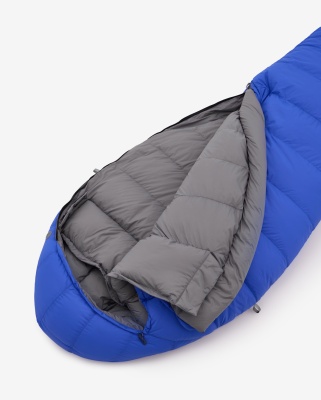 Спальный мешок Bask PAMIRS V2 700+ M (синий/серый) правый22