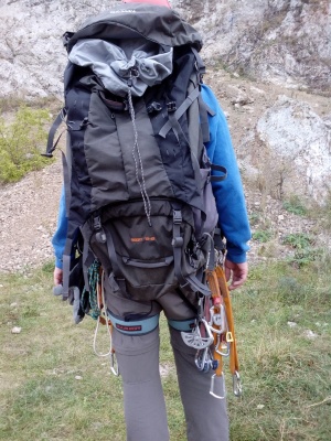 Рюкзак Tatonka BISON 75+10 black 6051.0406