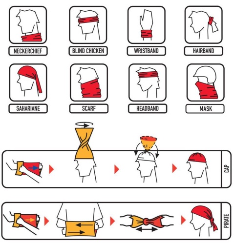 Бандана Buff Thermonet Matewa Garnet24