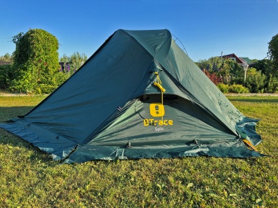 Палатка BTrace Spin 2 (зеленая)35