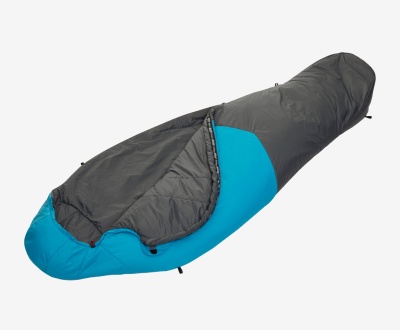 Спальный мешок Bask MISTRAL LIGHT XL (синий/т.серый) левый21