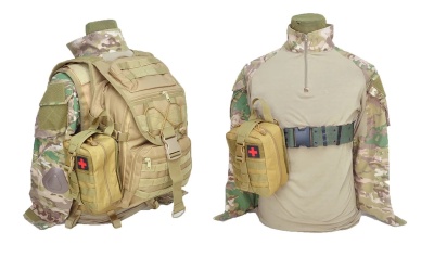 Подсумок аптечка molle ADR P-042 Black27