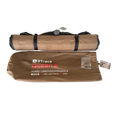 Ковер BTrace Queen 8 (198х68х7,5см) коричневый26