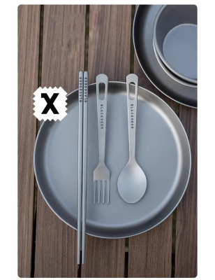 Вилка BlackDeer Yi Titanium Fork25