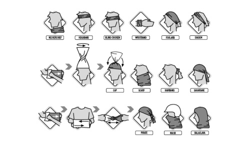 Бандана Buff Original New Cashmere Black7