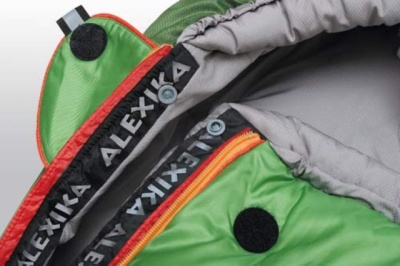 Спальный мешок Alexika MOUNTAIN зеленый правый 9221.0101126