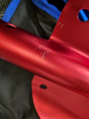 Лопата лавинная ADR Alpine (красная) УЦЕНКА22