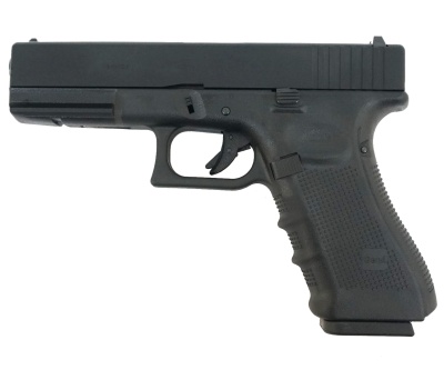 Модель пистолета WE Glock-17 gen4 WE-G001B-BK металл Black